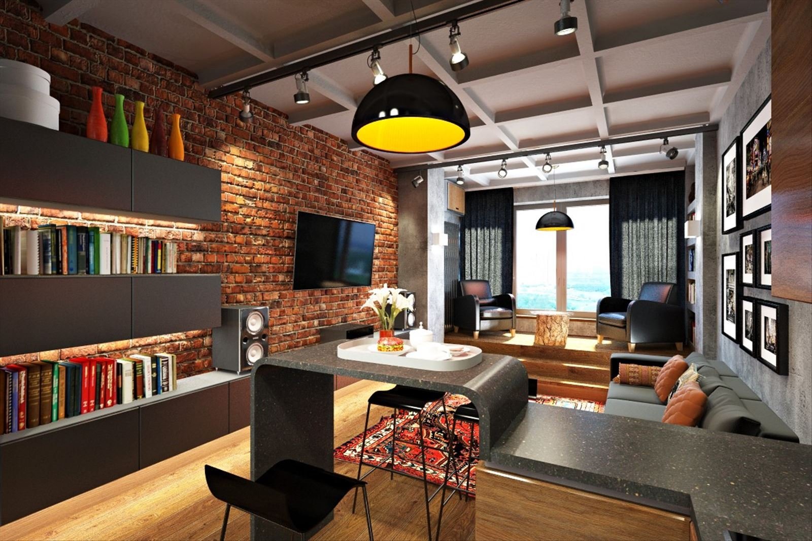 Квартира 60 кв. м. - лучшие сочетания и 80 фото идей современного дизайна