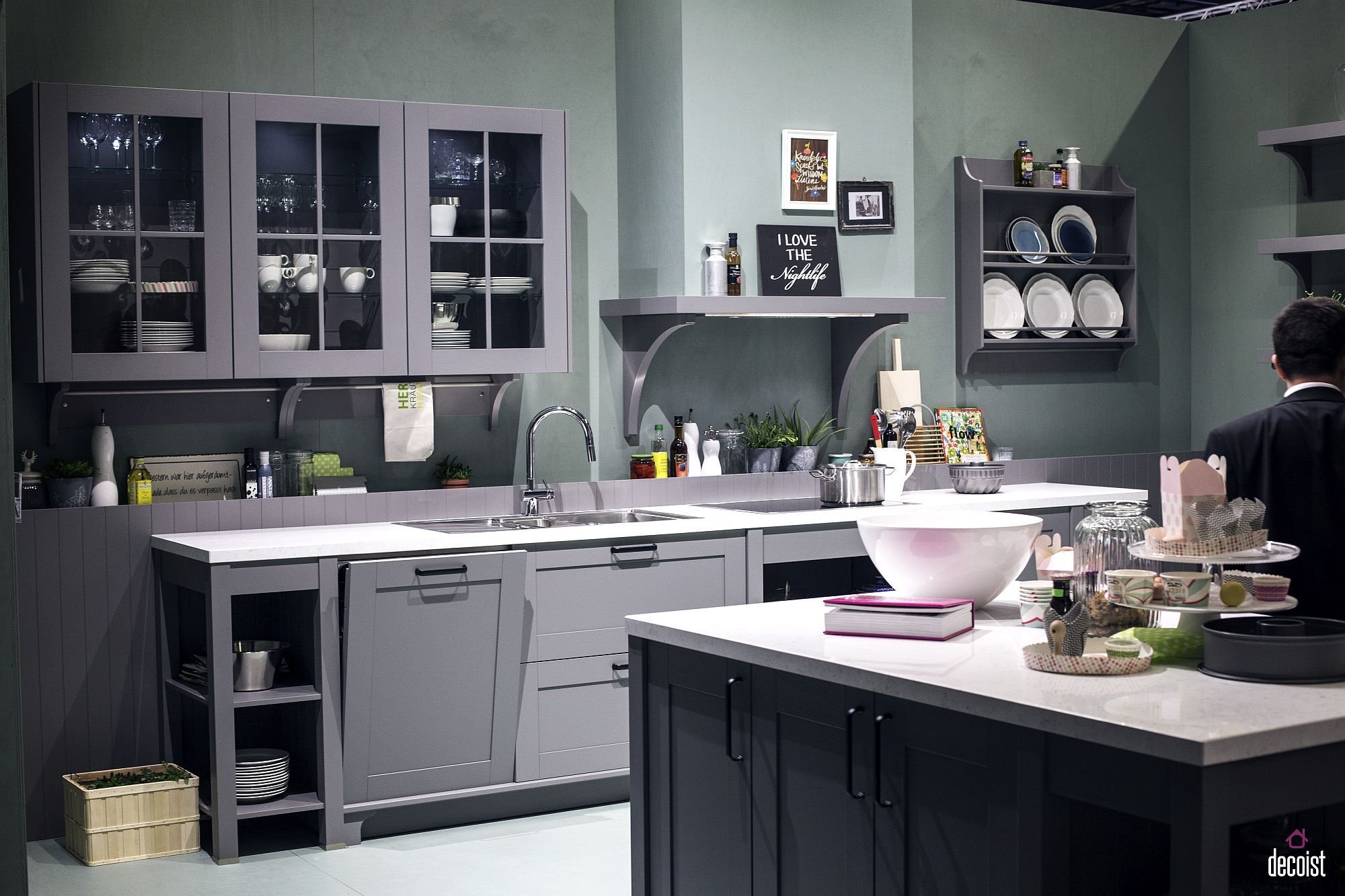 Дизайн кухни серого цвета: 85 фото реальных идей оформления кухни в сером