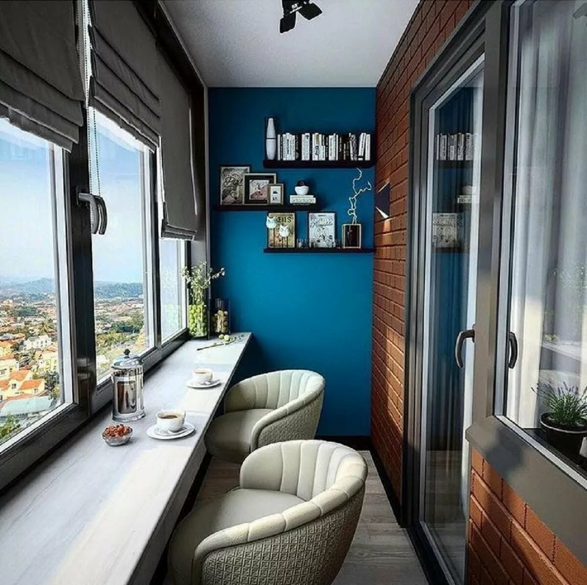 32 идеи современного оформления балкона: кабинет или зона отдыха?