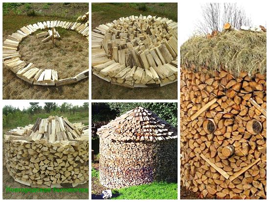 Как складывать дрова: способы. поленница для дров - handskill.ru