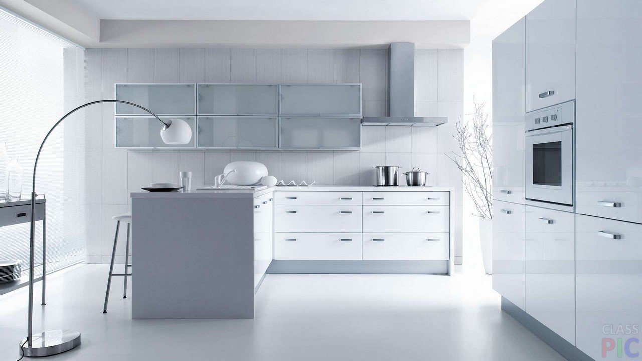 Дизайн белой кухни: 120 фото, стили и рекомендации по оформлению