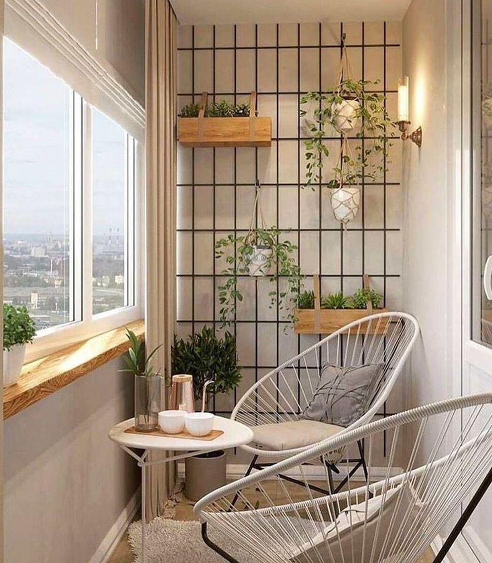 Как обустроить маленький балкон. 70 идей