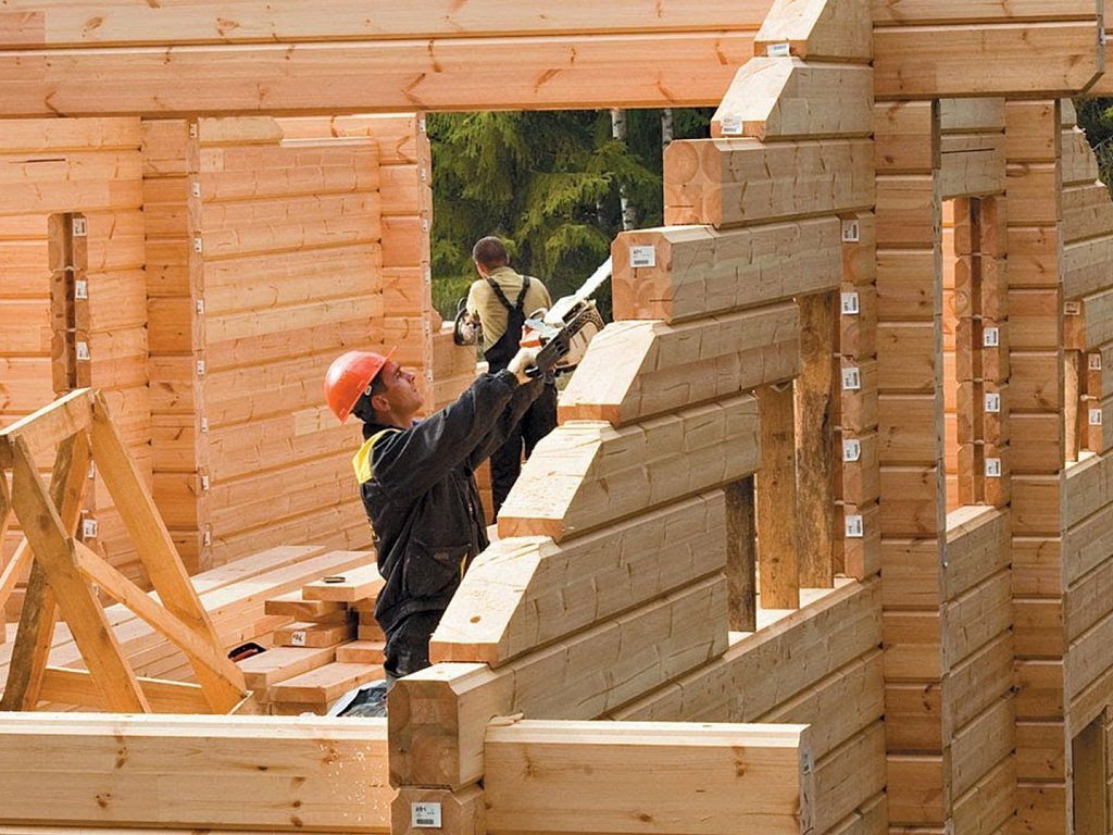 Строительство дома из бруса: виды строительного бруса, особенности проектирования, этапы возведения здания