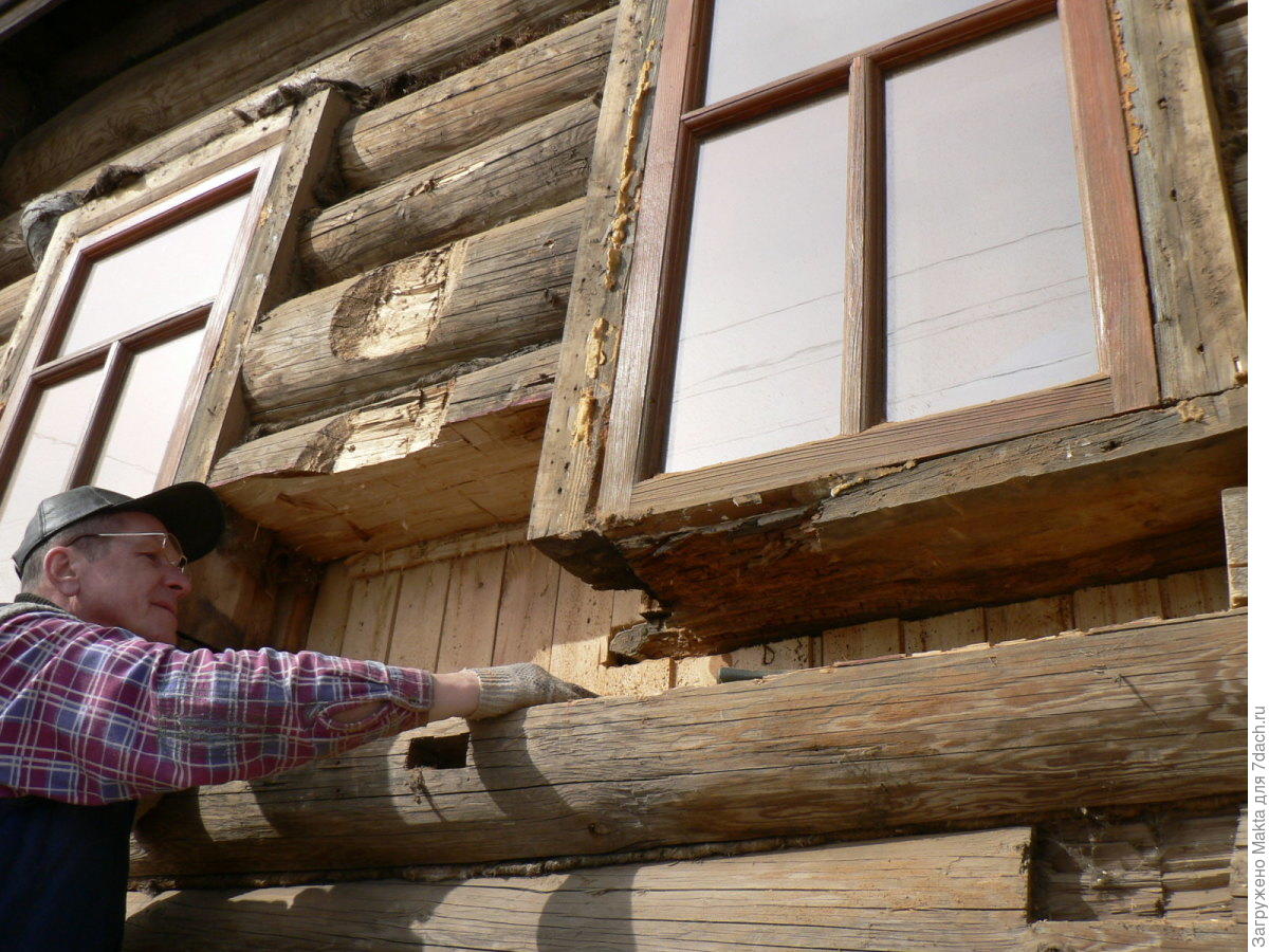 Реконструкция старого деревянного дома своими руками. ремонт частного деревянного дома от фундамента до отделки