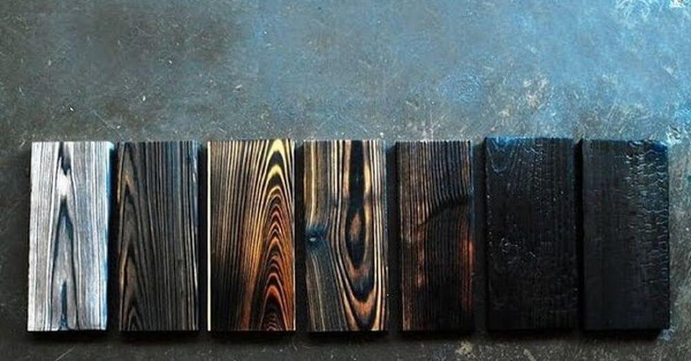 Выявление текстуры древесины с помощью красителей