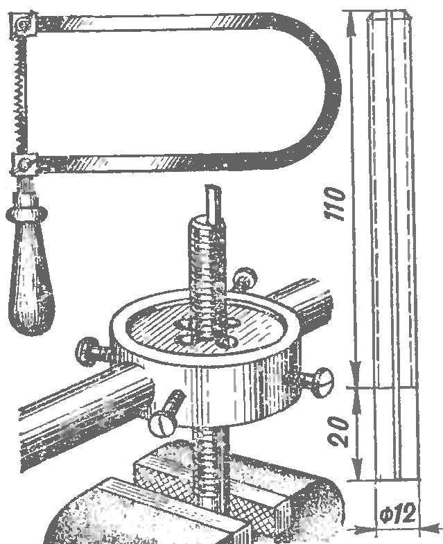 Станок для лобзика своими руками чертежи