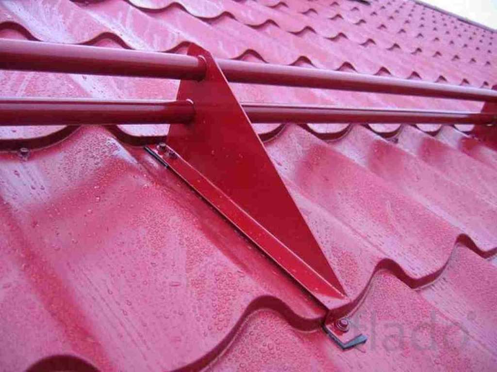 Пошаговая инструкция монтажа снегозадержателя на крышу