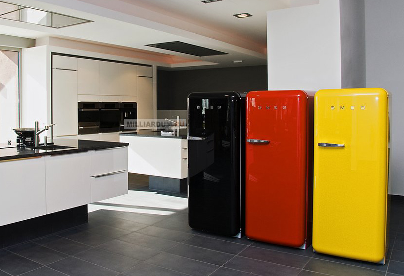 Холодильники в ретро-стиле: винтажные модели современных производителей