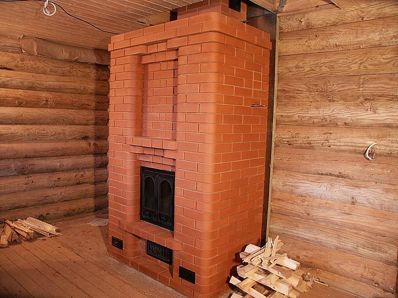 Как правильно установить печь или камин в деревянном доме своими руками?