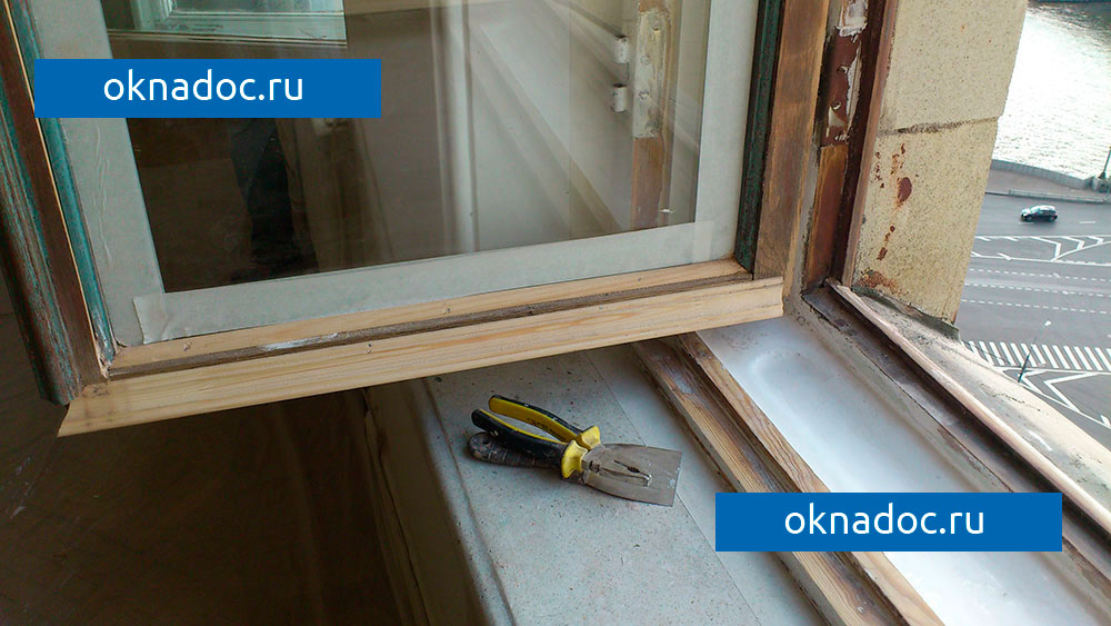 Ремонт старых деревянных окон – частичная и капитальная реставрация окна