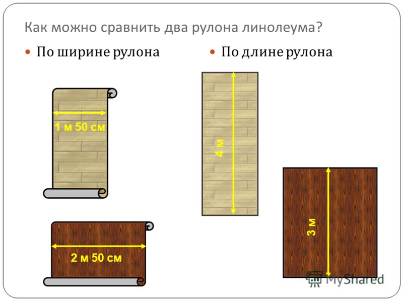 Ширина линолеума: какая бывает, размеры, максимальная и стандартная