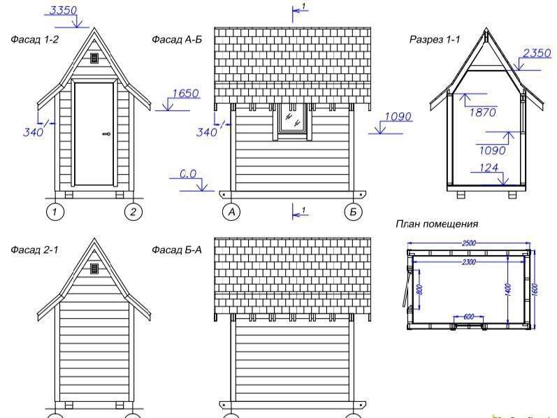 Туалет на даче своими руками: чертежи, размеры, как построить деревянный, схема, фото