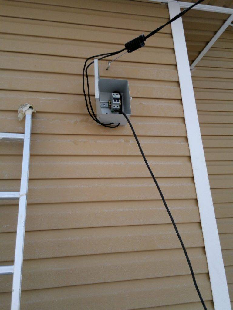 Ввод электричества в дом: способы ввода — подземный, воздушный- провода сип : подробности +видео и фото