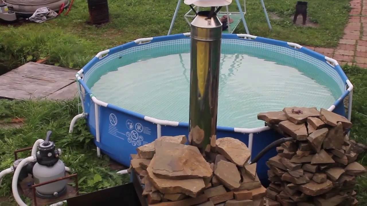 Как греть воду в бассейне с помощью газового котла