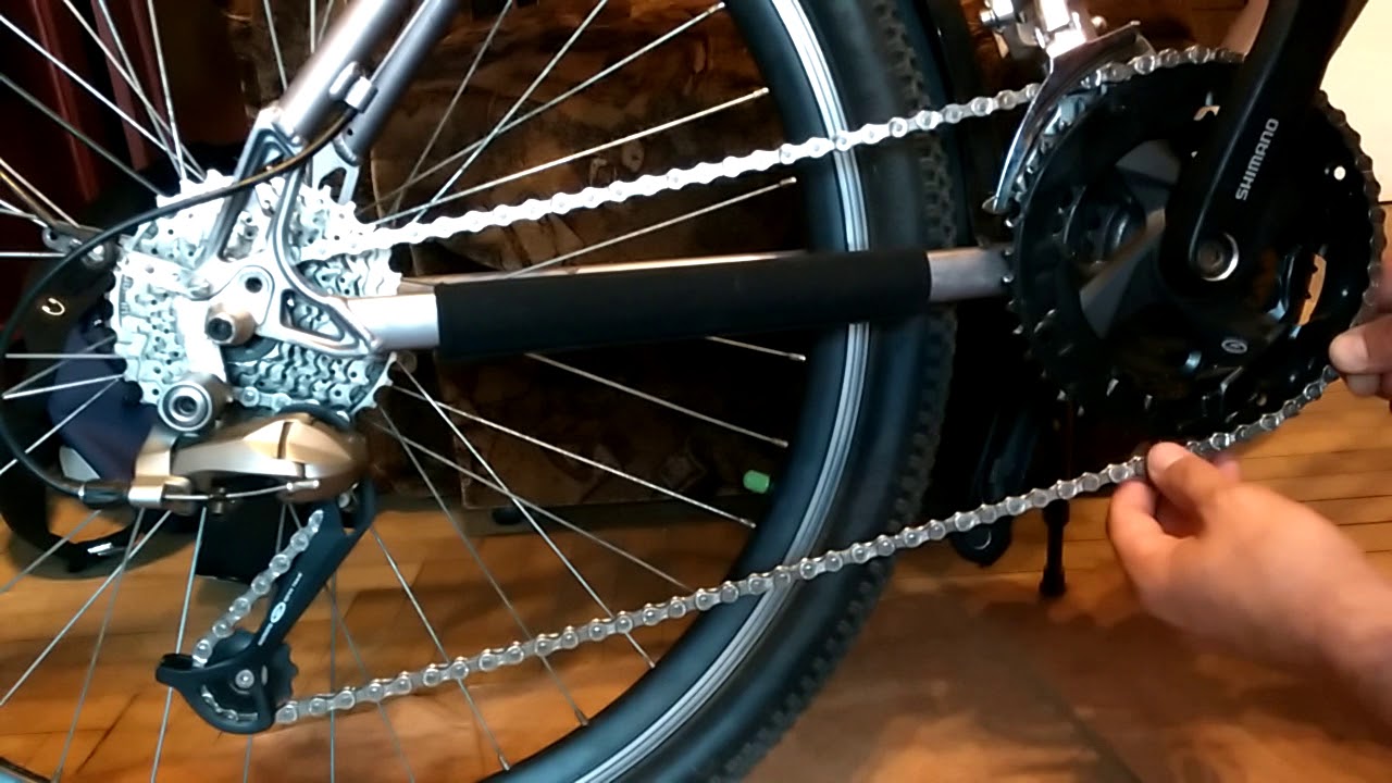 Как укоротить велосипедную цепь своими руками