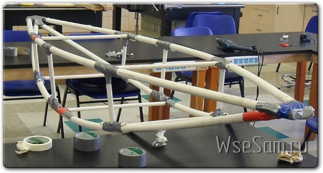 Поделки из пластиковых труб — мастер-класс по изготовлению поделок для начинающих, простые схемы работы своими руками, интересные идеи изделий из труб