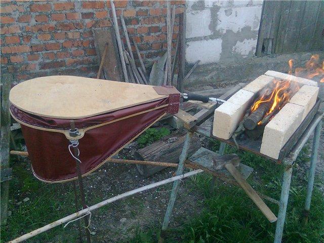 Кузнечные горны своими руками: различные типы самодельных горнов, устройство и топка
