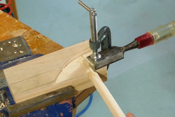 Как сделать круглые палочки из дерева без кондуктора