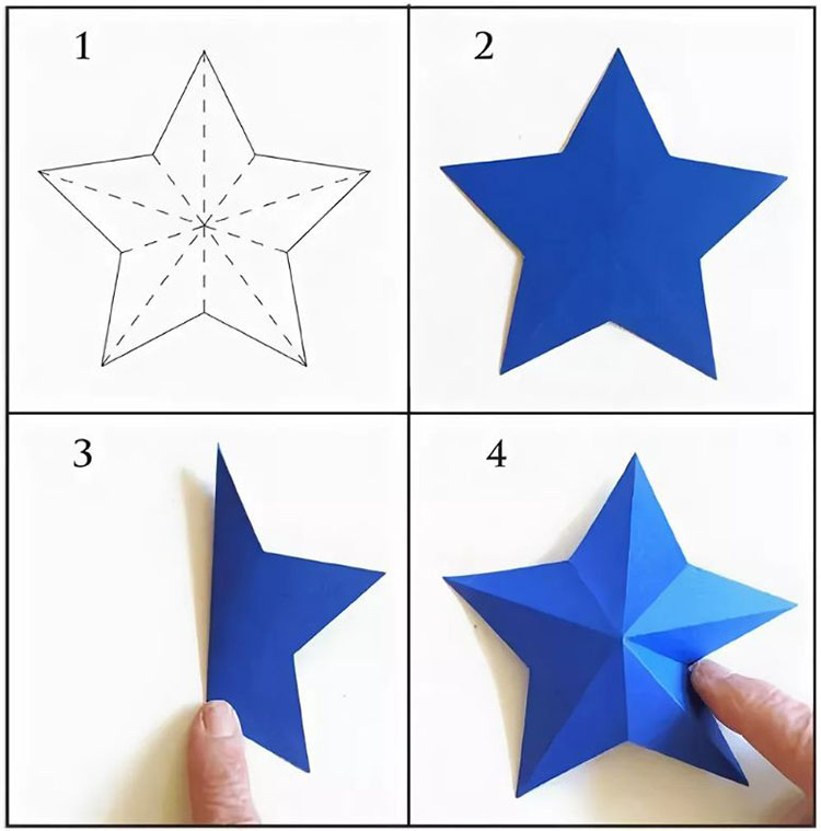 Сделать звезду из бумаги на 9. Пятиконечная объемная звезда из бумаги схема. Звезда оригами объемная пятиконечная пошагово. Оригами из бумаги звезда объемная пятиконечная схема. Четырехконечная звезда из бумаги объемная схема.