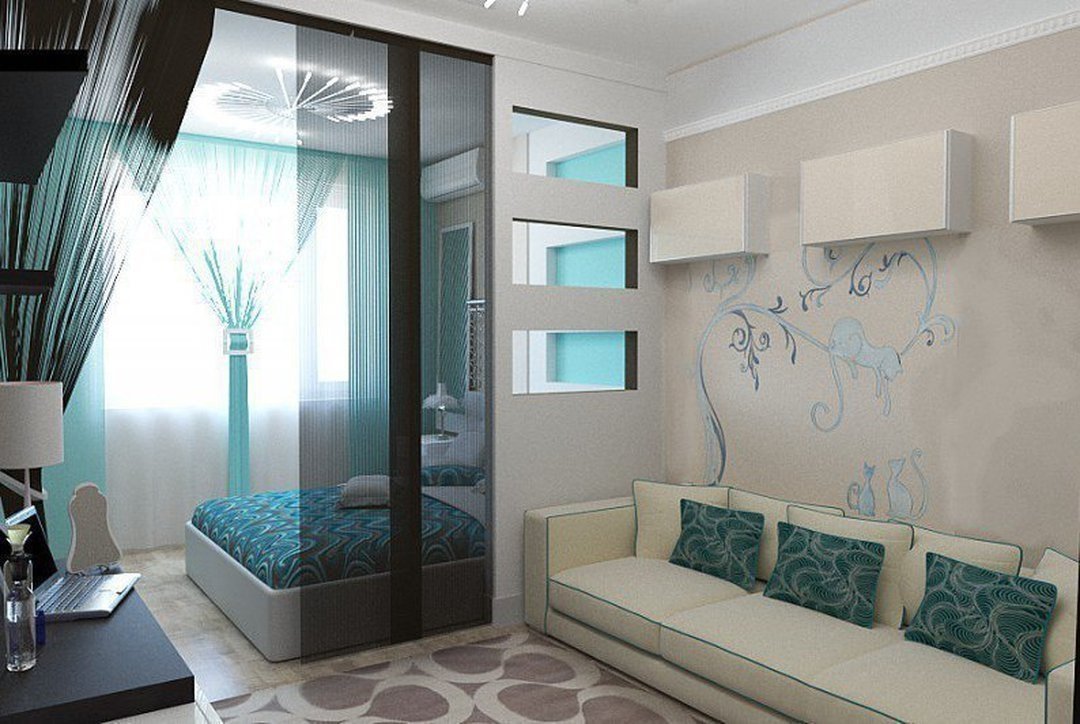 Идеи интерьеров для маленьких квартир: 10 приёмов зонирования пространства